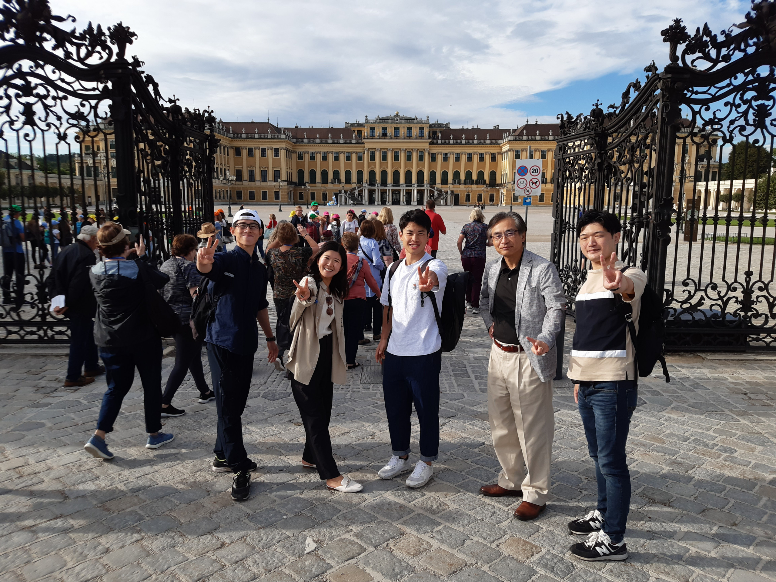 Japanische Studierende 2022 zu Besuch in Österreich.