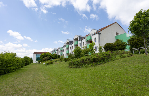 Außenaufnahme der ÖJAB Waldpension.